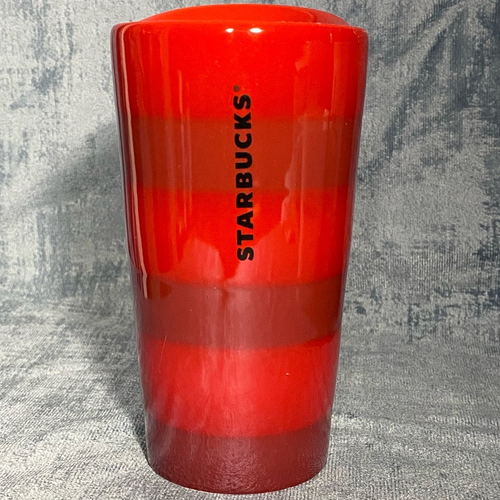 2021 Starbucks Authentic Holiday Ceramic Double Walled Tumbler 12 oz